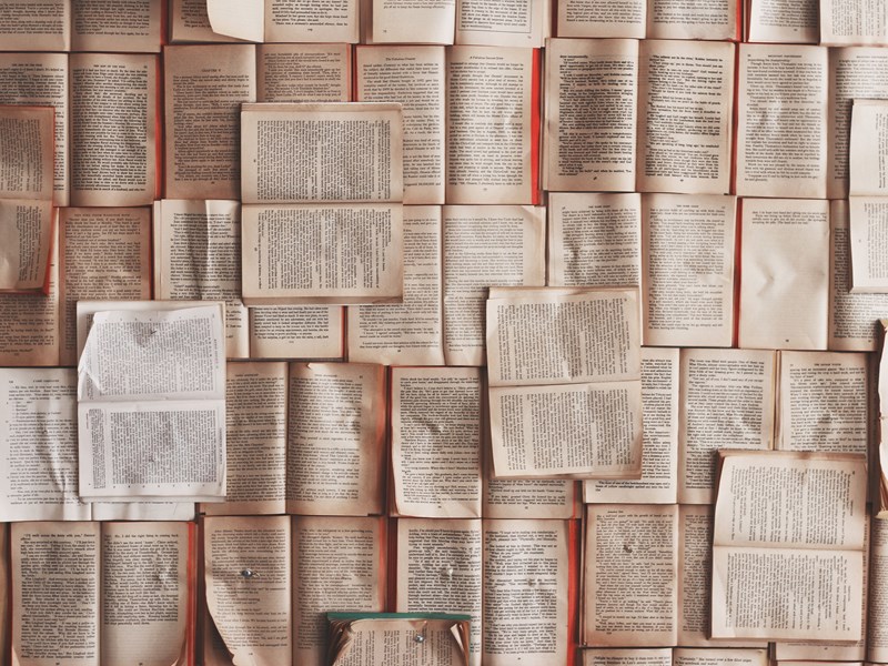 Lots of information on wall