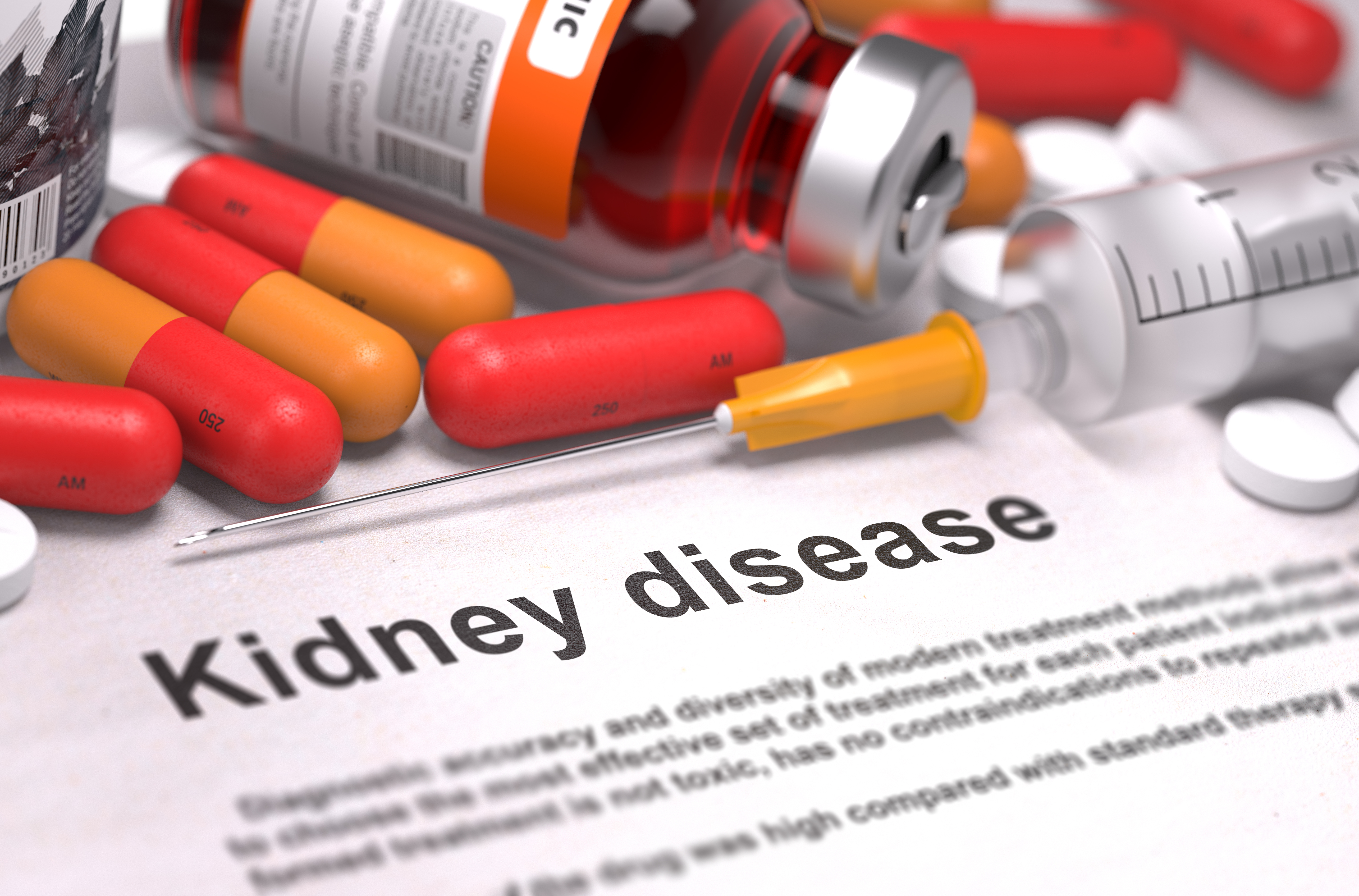 Kidney disease and various medications