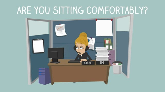 How to sit at your desk