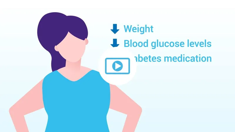 Intermittent fasting film - lower weight, blood glucose and medication