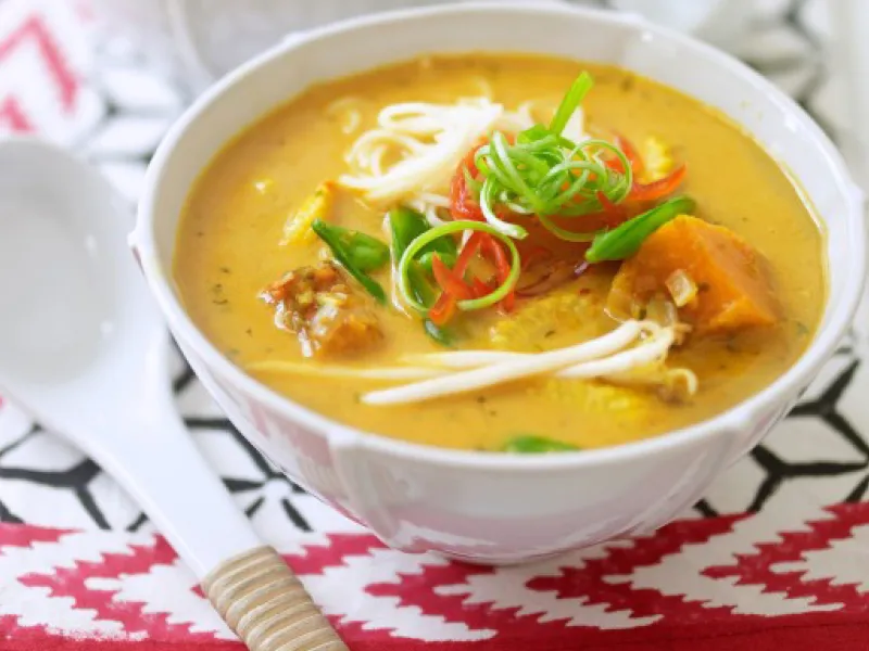 Laksa soup