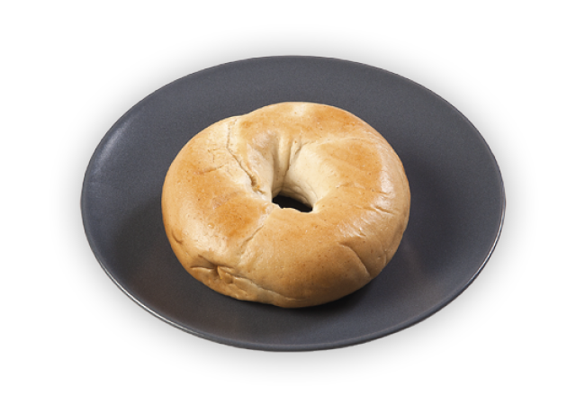 white bagel