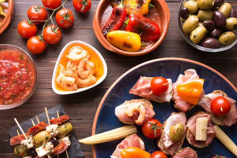 Prevention - Spanish tapas selection